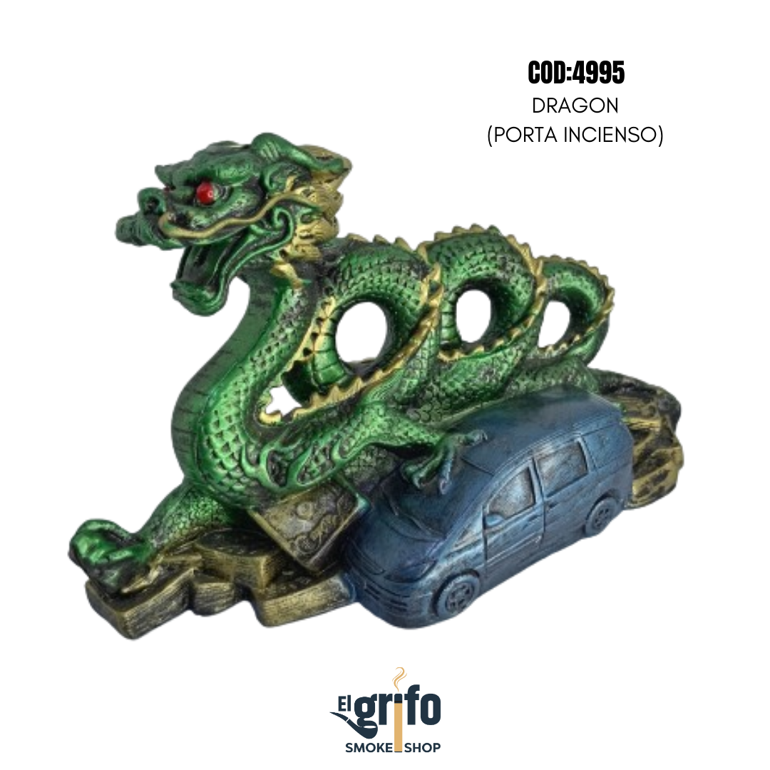 porta incienso decoracion dragon