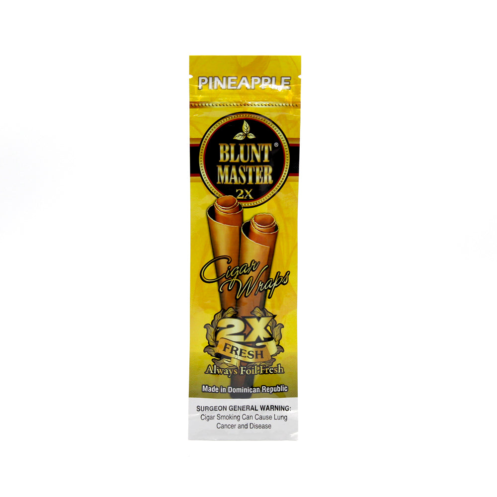 BLUNT MASTER WRAPS X2 - pineapple piña