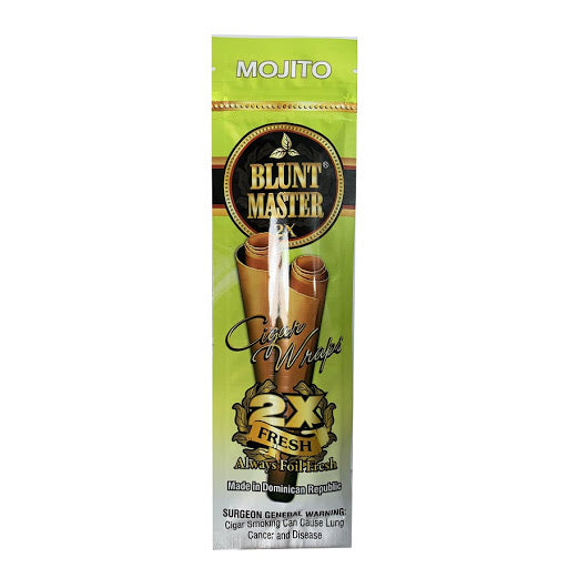 BLUNT MASTER WRAPS X2 - SABORES. mojito