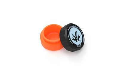 contenedor silicona silicona silicon piece marker naranja con negro