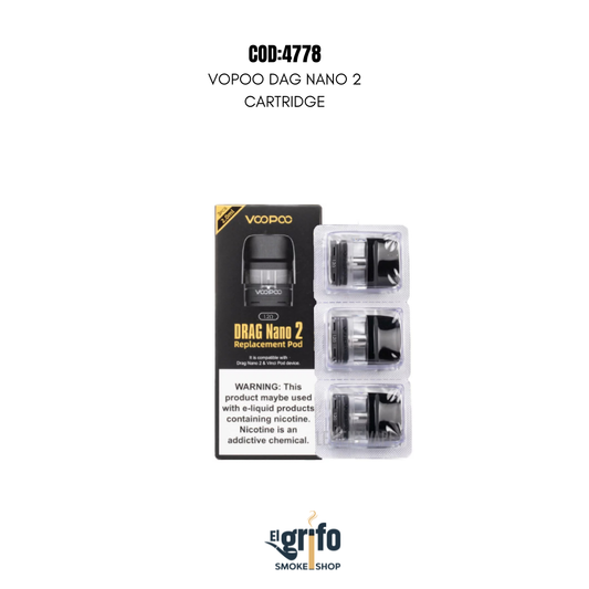 VOOPOO DRAG NANO 2 CARTRIDGE(FALTA LOGO)