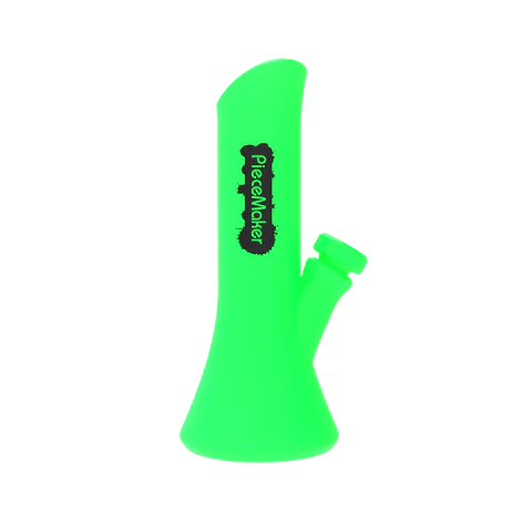 bong silicona pipa de agua silicona silicon piece marker pequeño verde