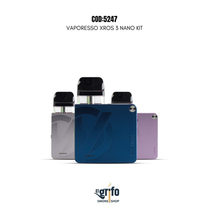 Vaporesso XROS 3 Nano Kit recargable colores