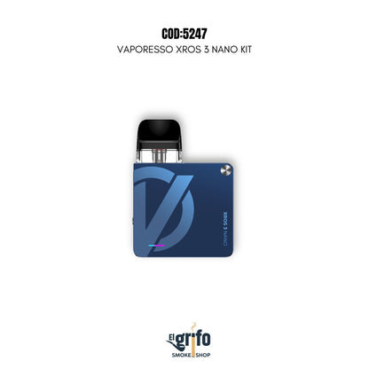 Vaporesso XROS 3 Nano Kit recargable AZUL