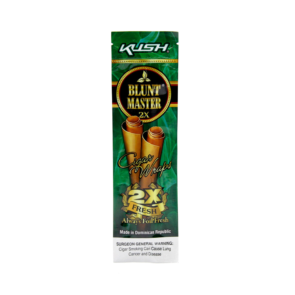 BLUNT MASTER WRAPS X2 - SABORES. kush